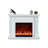 Solid Wood Electric Fireplace-977846777