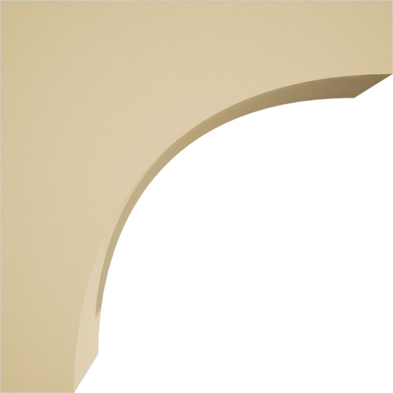 Corbeau en uréthane Huntington Signature l 3 1/2 po x P 6 po x H 6 po, H 6 po x l 3,5 po x P 6 po