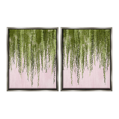 " Natural Falling Ivy " by Grace Popp 2 - Pieces