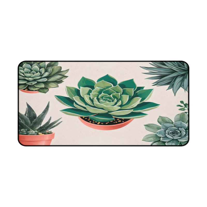 Polyester Desk Pad, 14.4x12.1