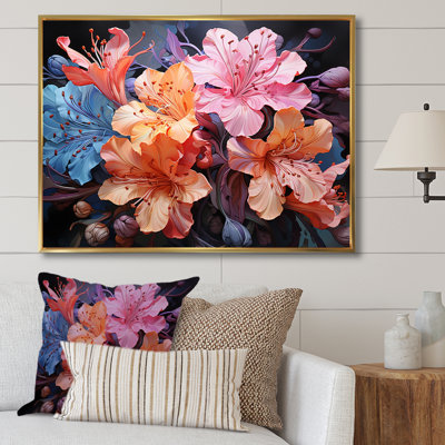 " Burst Of Tropical Color Hibiscus III "