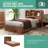 Twin Headboard and Platform Bed with Drawers-98458144