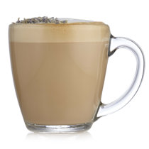 Simax Glass Coffee Mugs, 13.5 Oz Borosilicate Glass Mugs for Hot