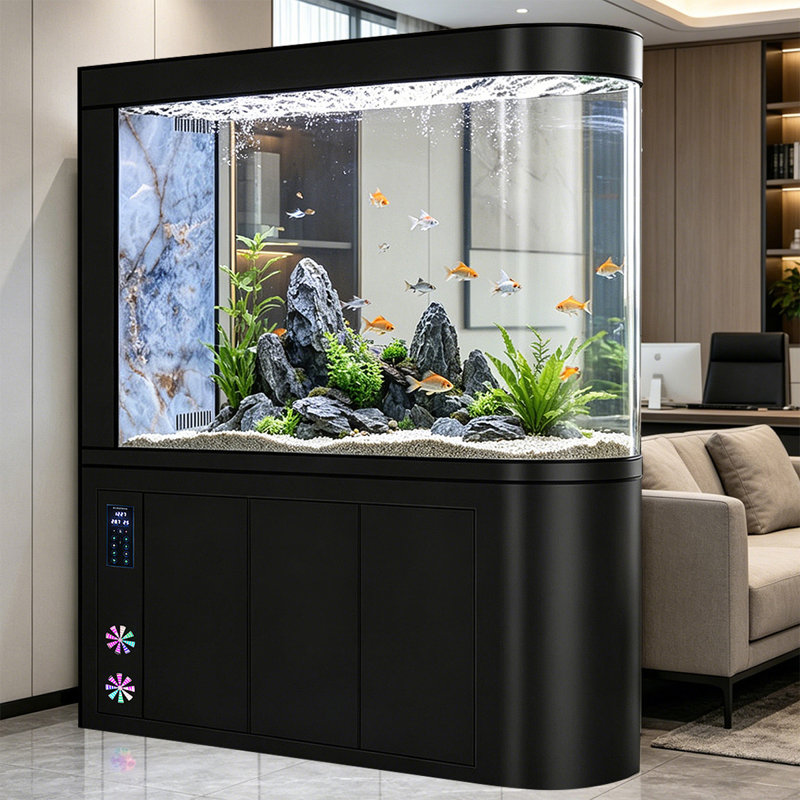 Aquarium 70-80 gallons, 47.24, Black