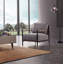 Fauteuil en polyester Kristinu