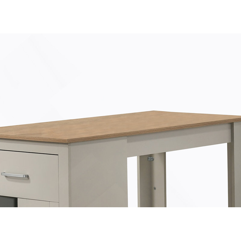 Petit ensemble de table de salle à manger à hauteur de comptoir, ensemble de table de cuisine