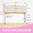 Linen Upholstered Headboard-Modern-Adjustable Height-Button Tufting-673449024-673449052