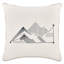 River Embroidered Decorative Pillow