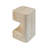 Outdoor Faux Stone Asymmetrical Side Table-693182776