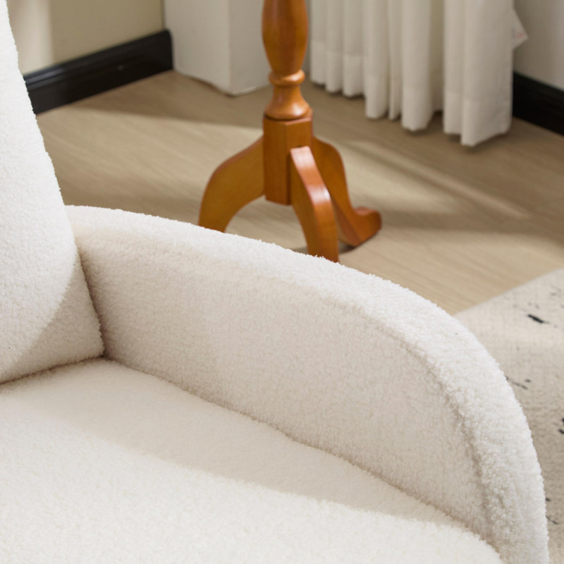 Chaise berçante Accent, Blanc