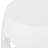 White Iron Accent Table - Cut Pattern, No Assembly Large Modern Design,-1115540377