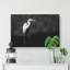Stork Bird - Wrapped Canvas Painting-56645666