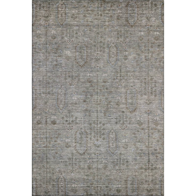 Premium Machine Washable Prisco Granite Rug