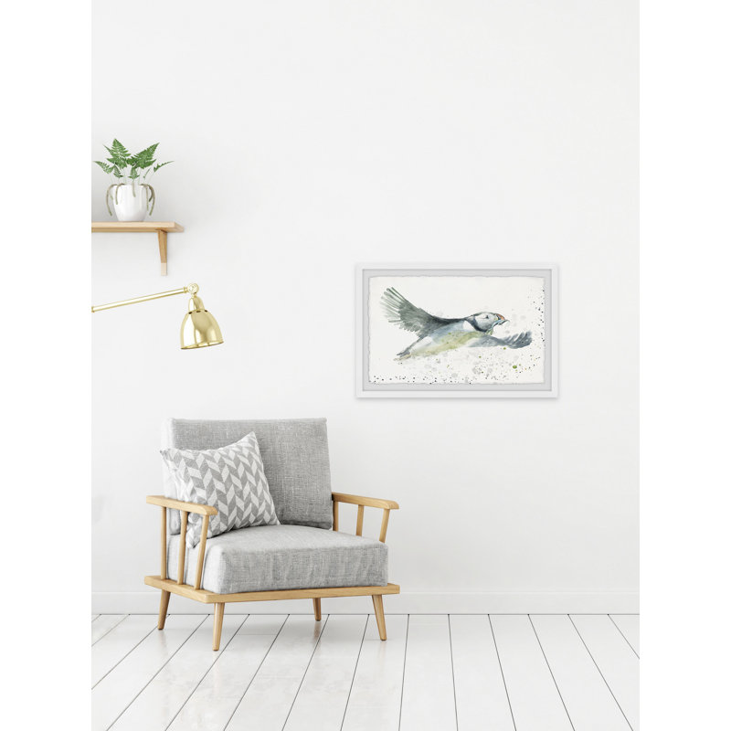 Kingfisher by Parvez Taj - Single Picture Frame Painting, 61cm H x 91cm W