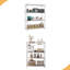 Étagère de rangement à 5 tablettes de 1400 lb, étagère grillagée en métal robuste, étagère de garage réglable pour garde-manger (chrome, 4 niveaux, P 15,8 po x l 45,3 po x H 59,4 po)