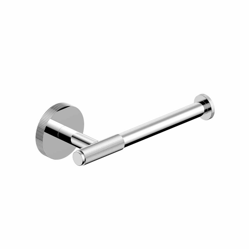 Klass Wall Mount Toilet Paper Holder, Polished Chrome