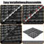 Carreaux de terrasse en plastique emboîtables-124010531
