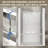 Pivot Semi-Frameless Shower Door With 1/4" Tempered Glass-126047584-126047585