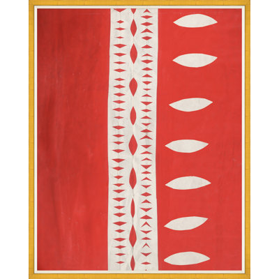 Striped Abstract 2 Print by Paule Marrot