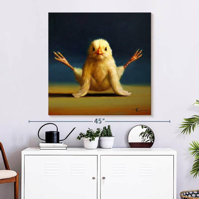 Ketti Yoga Chick Firefly, 33" H x 33" W