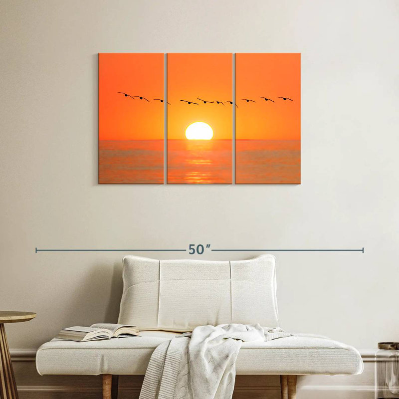Kerrick s'envole au soleil, H 24 po x l 38 po