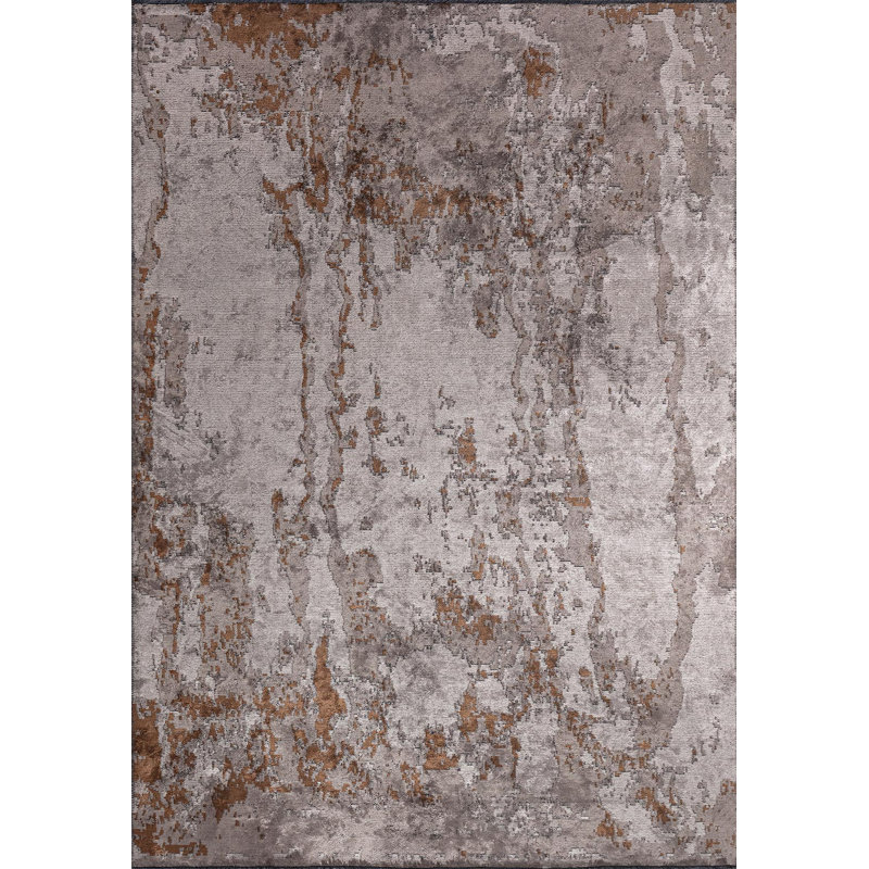 Rapture Abstract Area Rug, Rectangle 6'7" x 9'10"