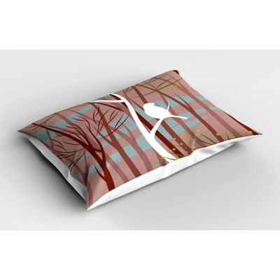 Forest Polyester Toile Sham Set