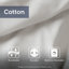 Ensemble d'édredon en coton Cloud-20944874-70347174
