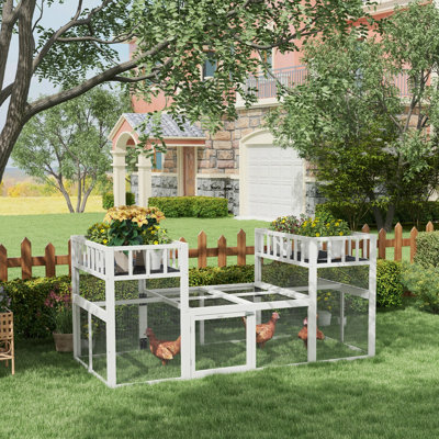 Enguerran 27 Square Feet Chicken Run For Up To 4 Chickens