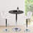Stewartsville 3-Piece Pedestal Faux Leather Dining Set-455455593-494163889
