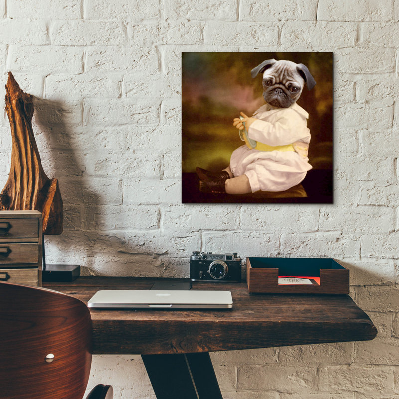 " Tommy Boy " by Martine Roch, 12" H x 12" W x 0.13" D