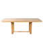 Table de salle à manger extensible de qualité supérieure en bois massif avec coins arrondis-1036891048