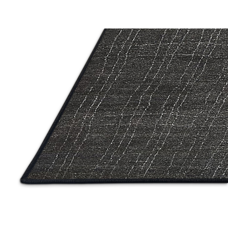 Plaid Indoor Rug, Rectangle 7' x 9'