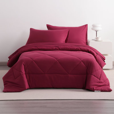 Ensemble de literie en microfibre toutes saisons 5 pièces