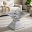 Glass Top Single Coffee Table