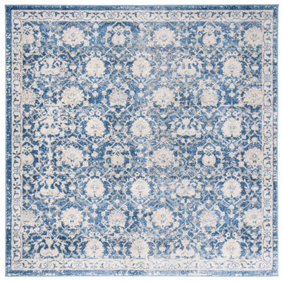Aubie Fifi Oriental Navy/Creme Rug