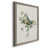 Toile avec cadre gris