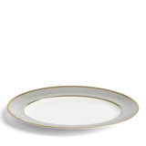 Renaissance Grey Oval Platter 13.75"