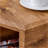 Modern Minimalist Wood color Hexagonal Coffee Table Set.Hexagonal MDF coffee table