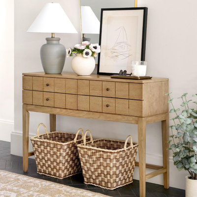 Console élégante de style campagne américaine