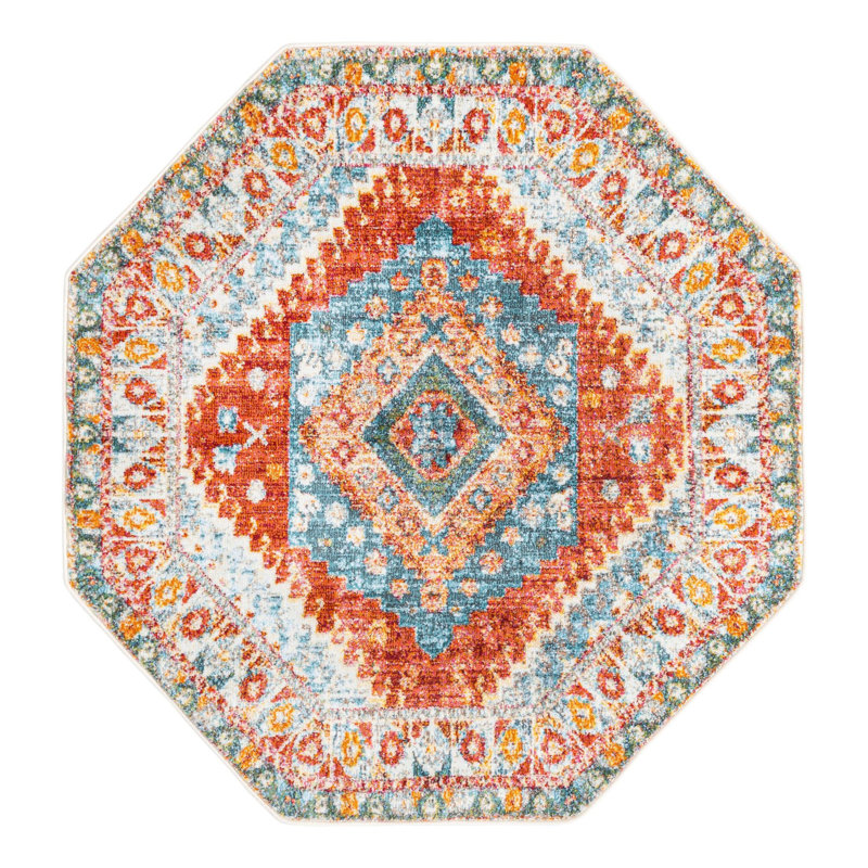 Haefner Oriental Indoor Rug, Octagon 4' x 4'
