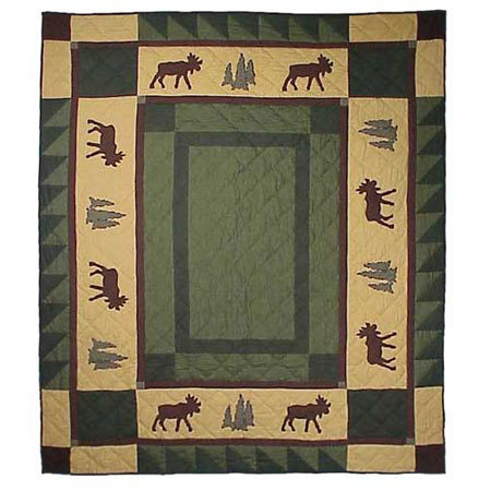 Cedar Trail Quilted Throw Blanket