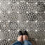 Lavande octogone avec taco 7-7 / 8 po X 7-7 / 8 po Carreau de porcelaine pour plancher et mur-112682598