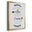 «Coffee and Wine», art textuel sur toile-446891955-446891944