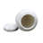 Decorative Marble Cremation Urn For Adults, White And Brown Marbled Pattern, Large Capacity-113912089