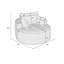 Fauteuil demi-tonneau 50 po-1554988273