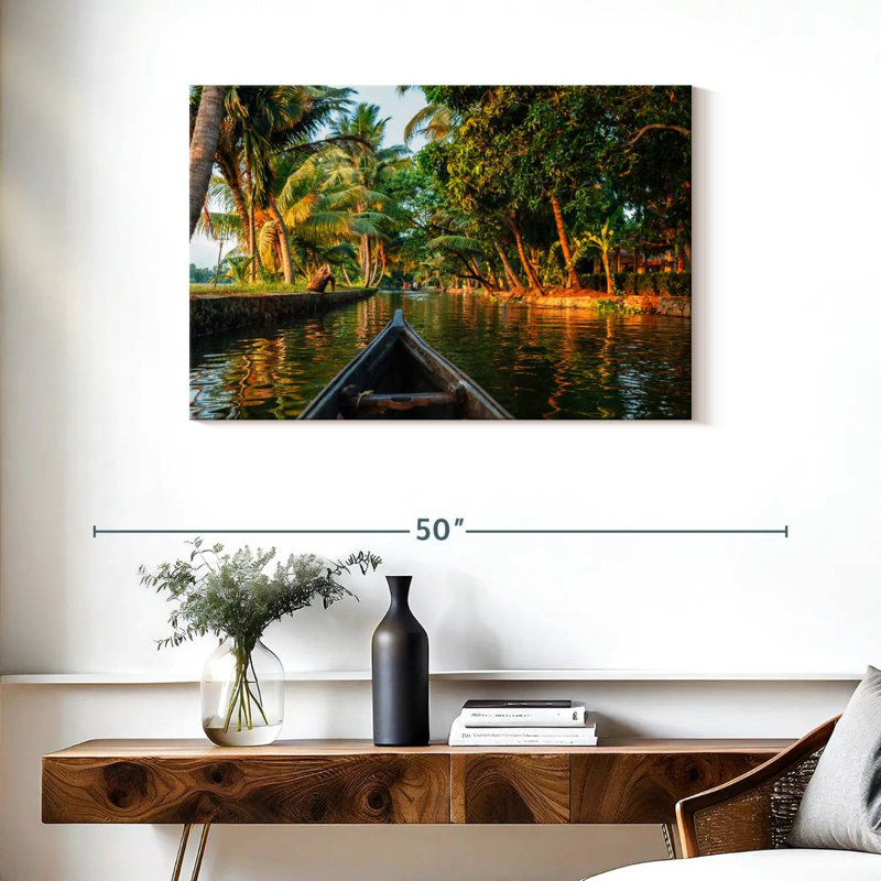 Mehar Kerala Backwater Tour, 24" H x 36" W