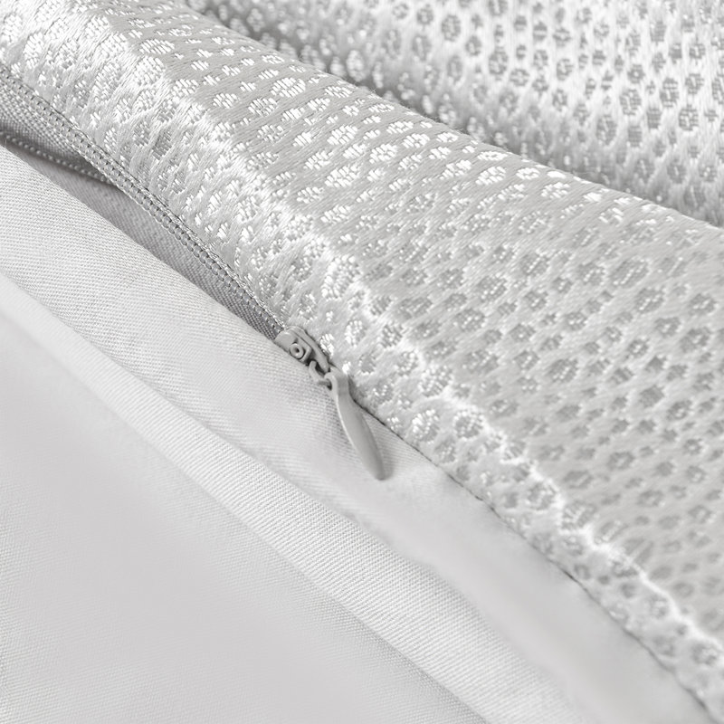 Gray Cotton Queen Bedspread Cover Set with Shams