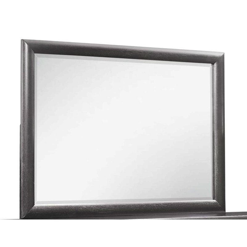 Miroir rectangulaire gris pour la maison,, Gris