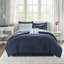 Ensemble d'édredon et de draps réversible à motif médaillon bohème Loretta-468942152-453009717